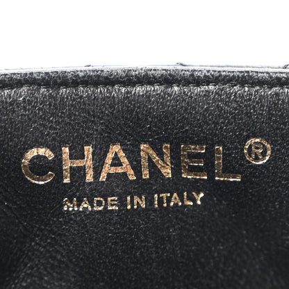 Chanel Caviar Quilted East West Flap Black Black 6 of 10