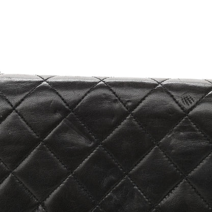 Chanel Lambskin Quilted Small Double Flap Black 12 of 13