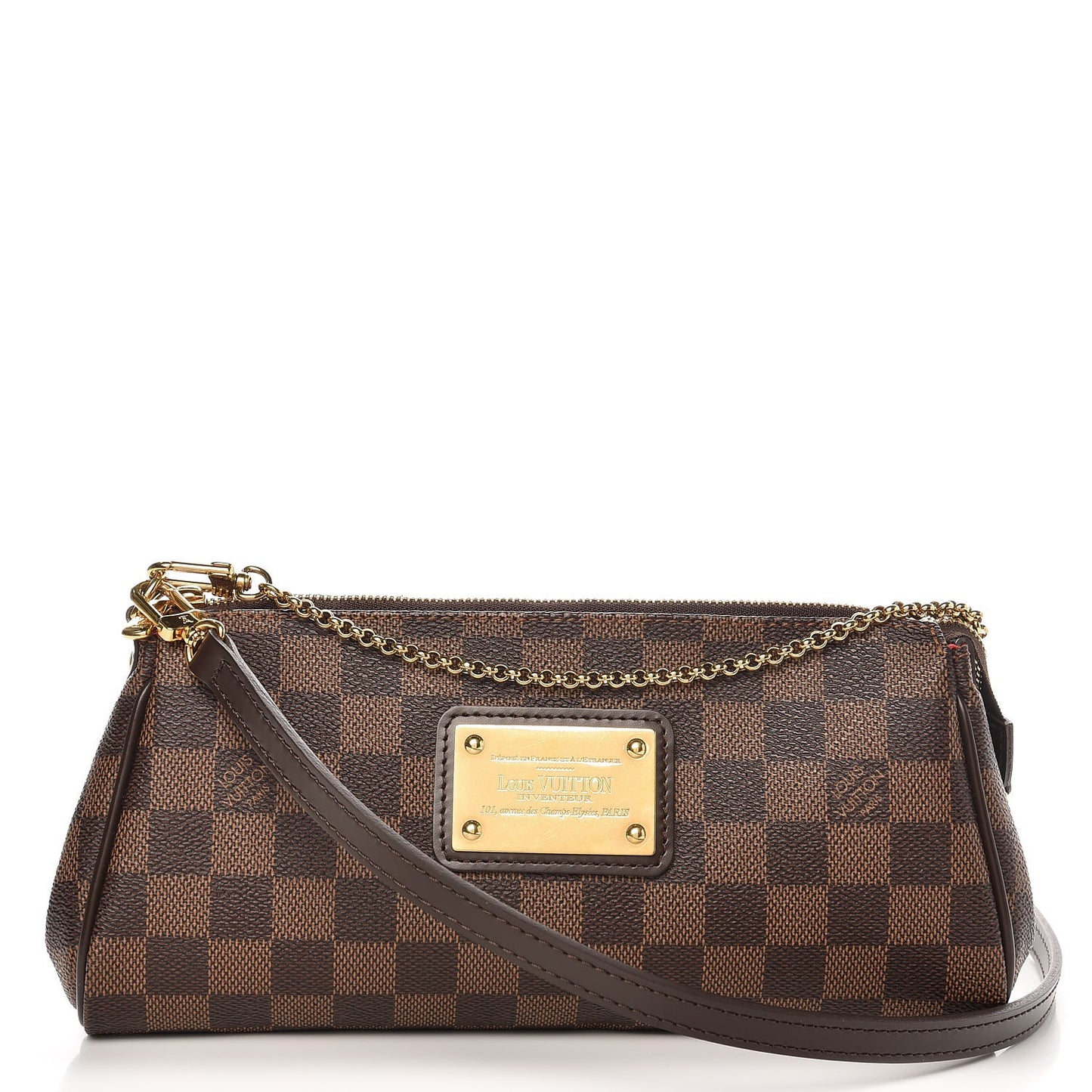 Damier Ebene Eva Clutch