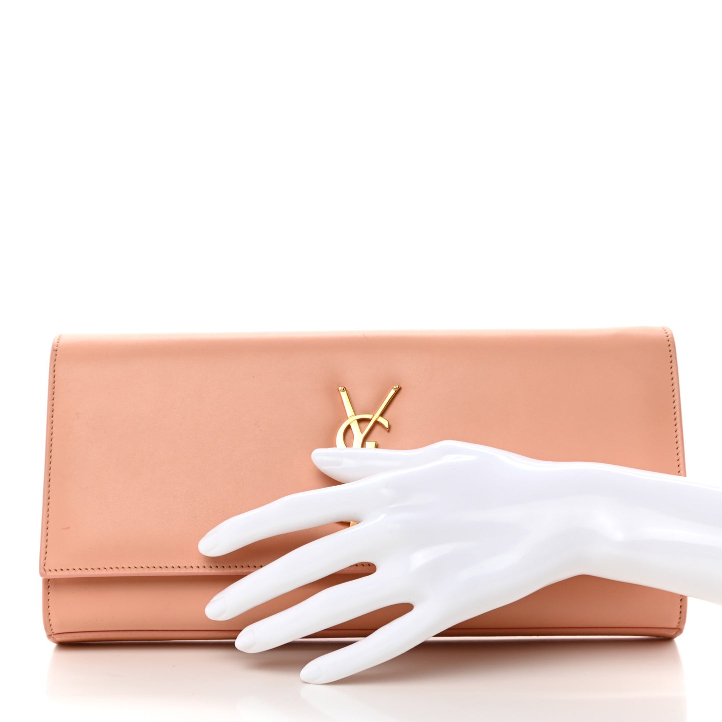 Calfskin Classic Monogram Cassandre Clutch Blush