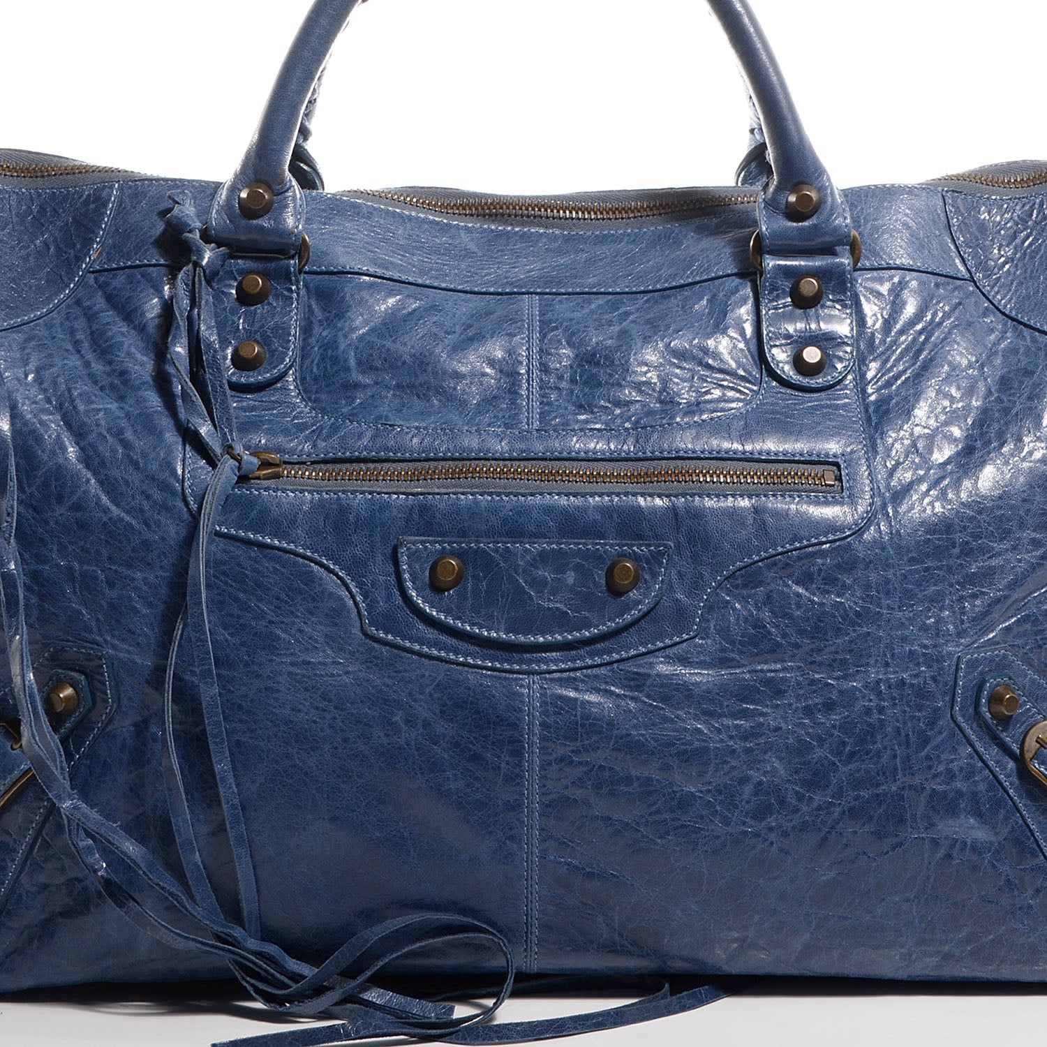Balenciaga Chevre Work Navy 14 of 14