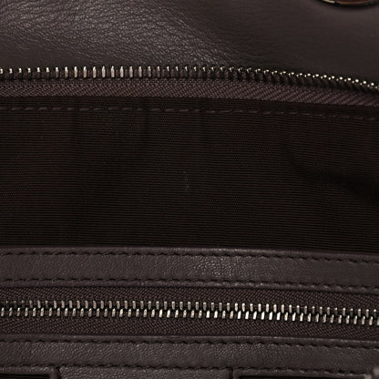 Christian Dior Lambskin Cannage Medium Granville Tote Dark Taupe 9 of 12