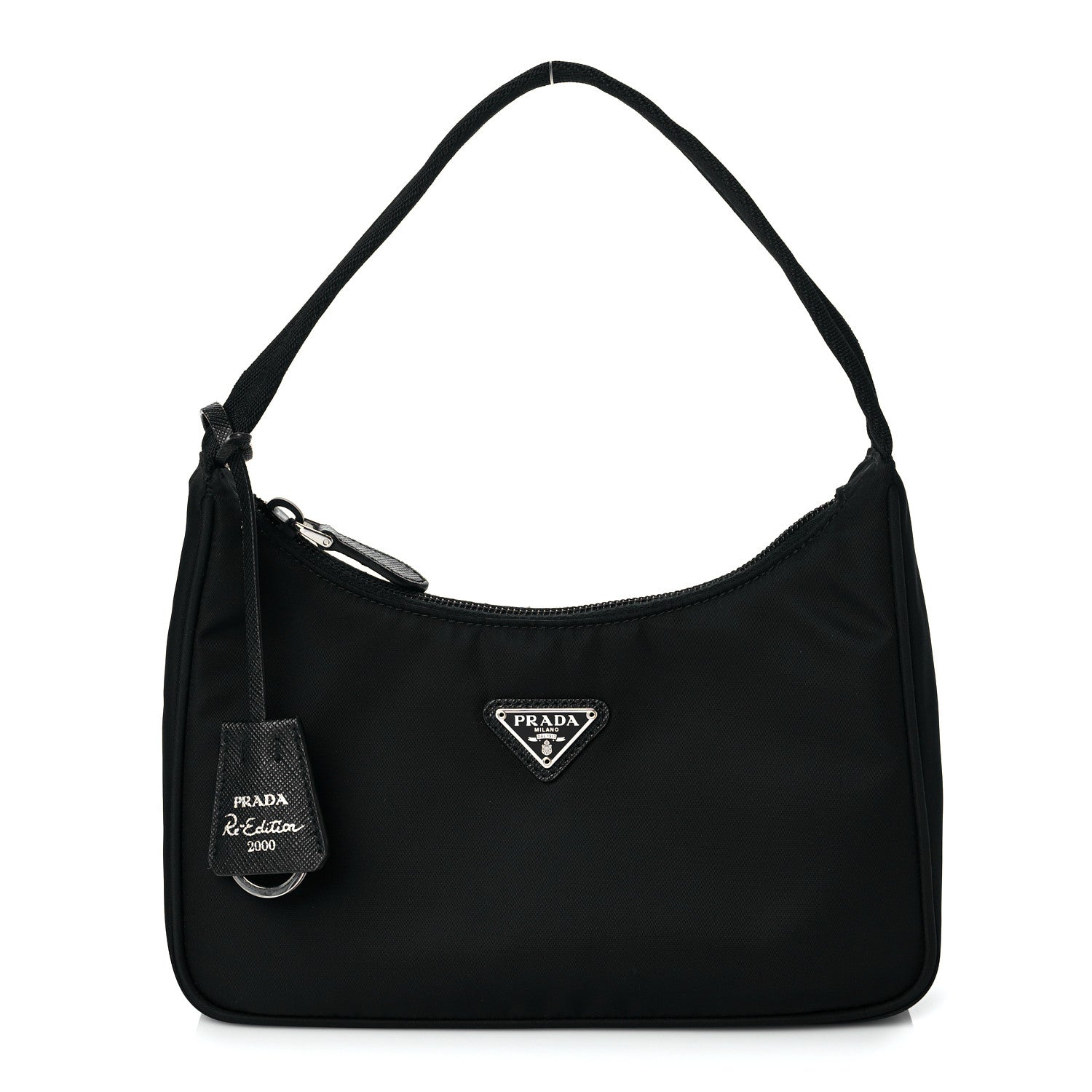 Prada Tessuto Nylon Mini Re-Edition 2000 Bag Black 1 of 11