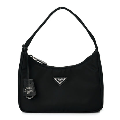 Prada Tessuto Nylon Mini Re-Edition 2000 Bag Black 1 of 11