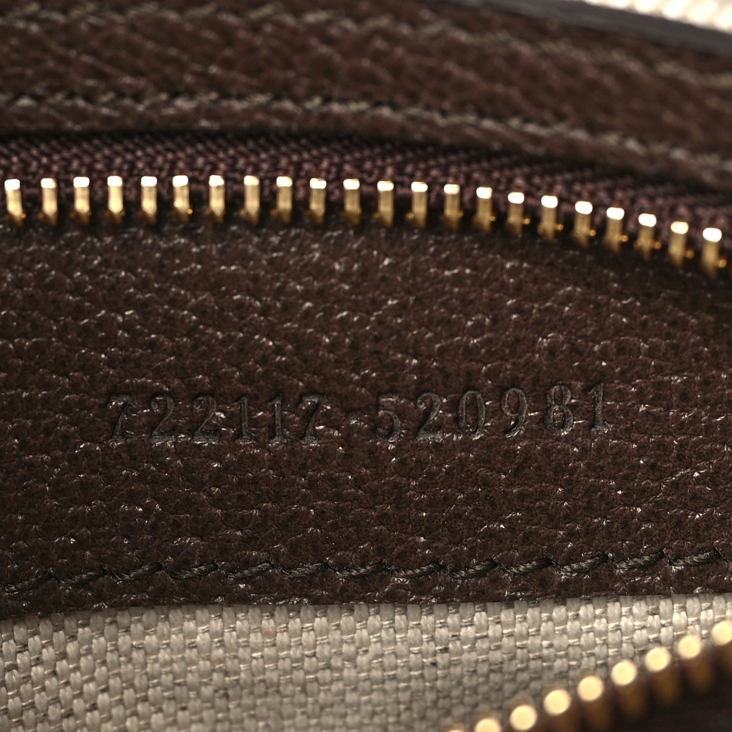 Gucci GG Supreme Monogram Textured Dollar Calfskin Web Studded Mini Ophidia Flap Shoulder Bag Beige Ebony New Acero 6 of 8