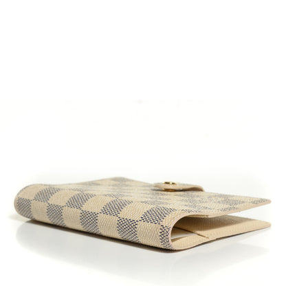Louis Vuitton Damier Azur Small Ring Agenda Cover 4 of 8