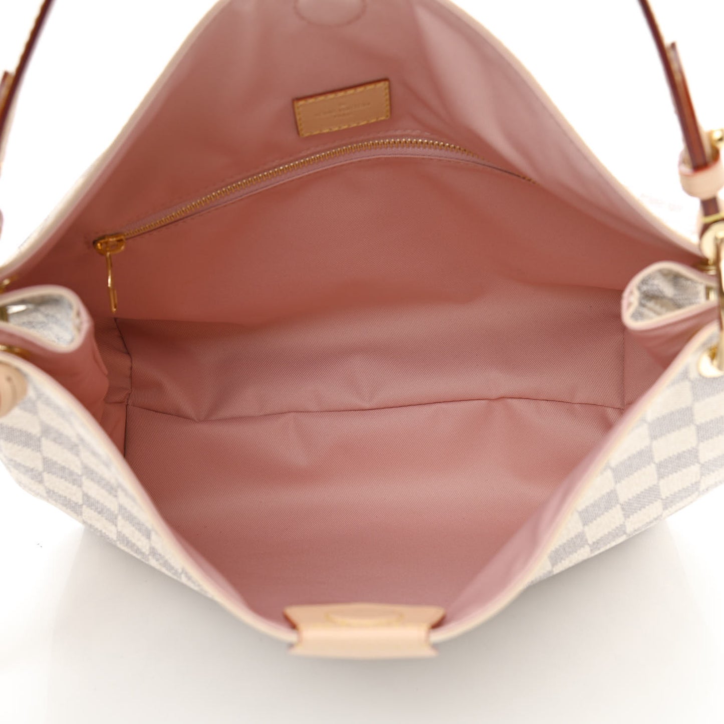 Damier Azur Graceful PM Rose Ballerine