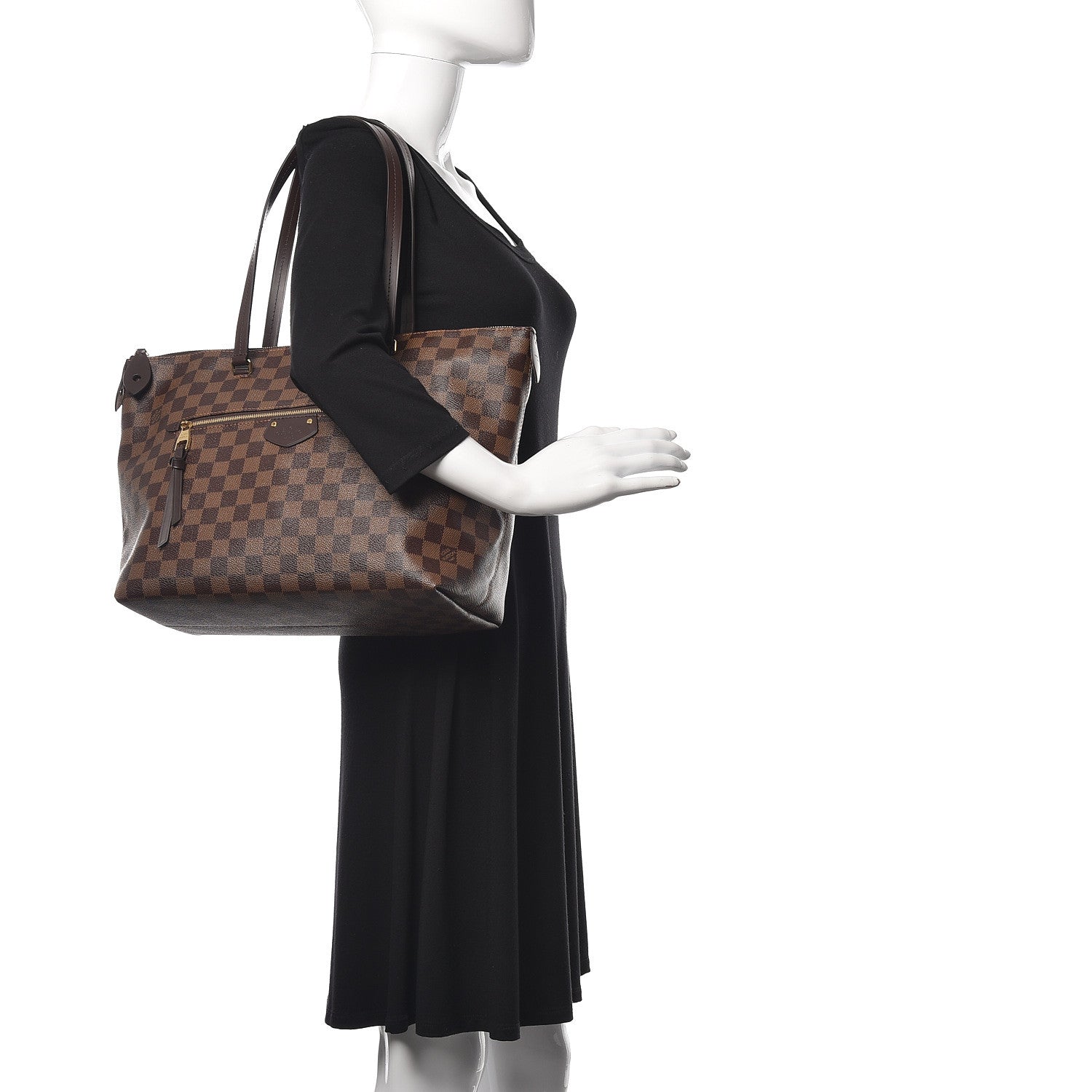 Louis Vuitton Damier Ebene Iena MM 2 of 9