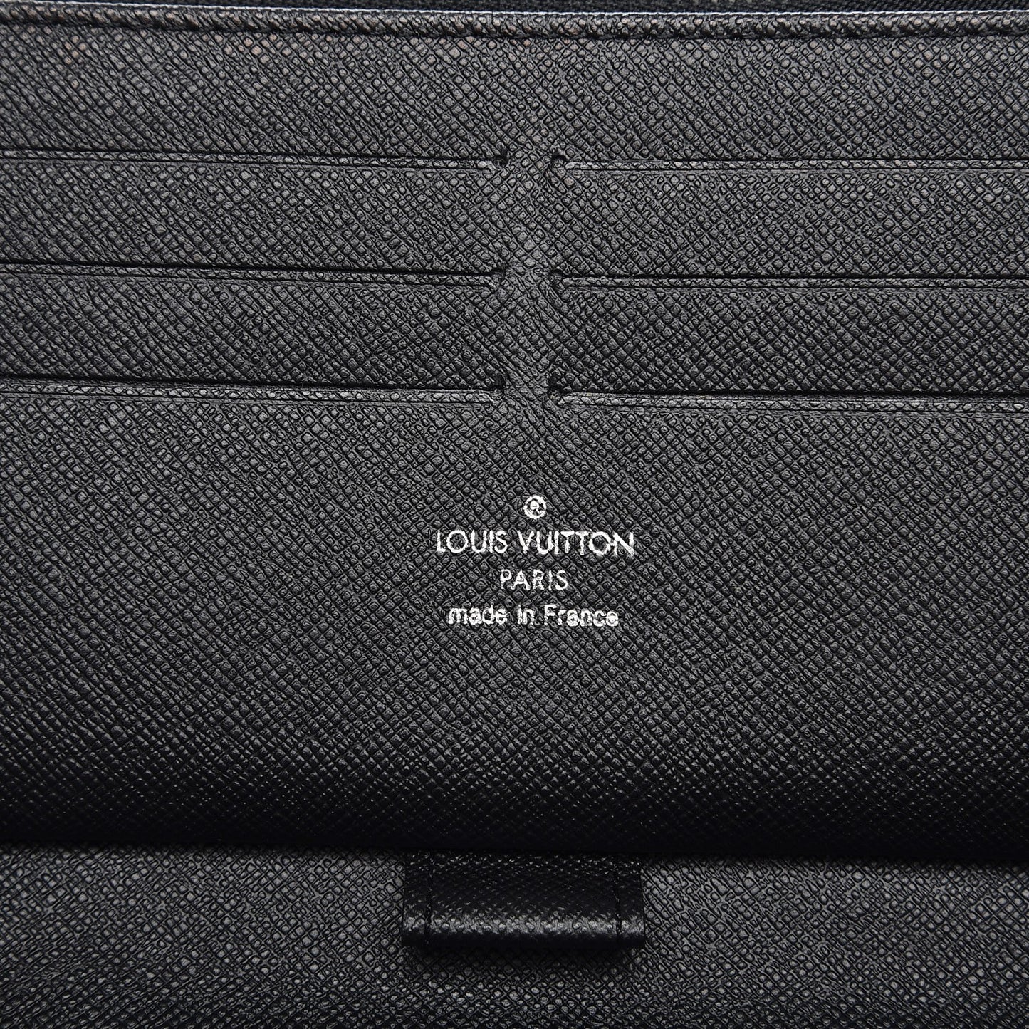 Epi Zippy Organizer Wallet Black