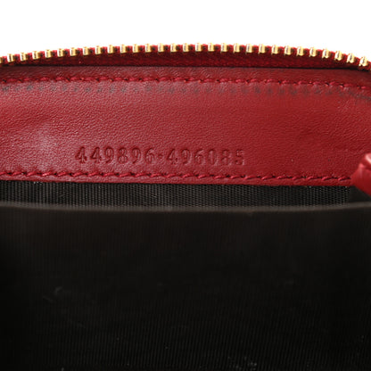 Gucci Microguccissima Zip Around Card Case Red 7 of 11