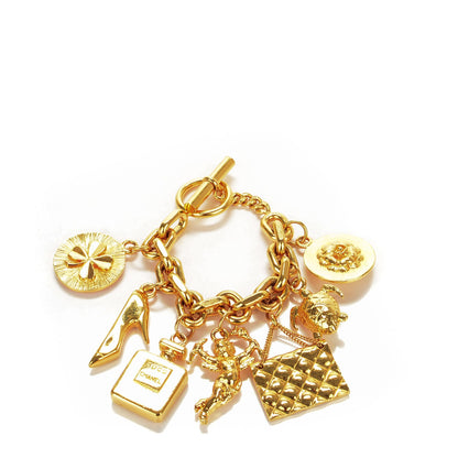 Chanel Lucky Charm Bracelet Gold 1 of 13
