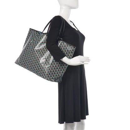 Goyard Goyardine Saint Louis Claire Voie GM Black Blue 2 of 11