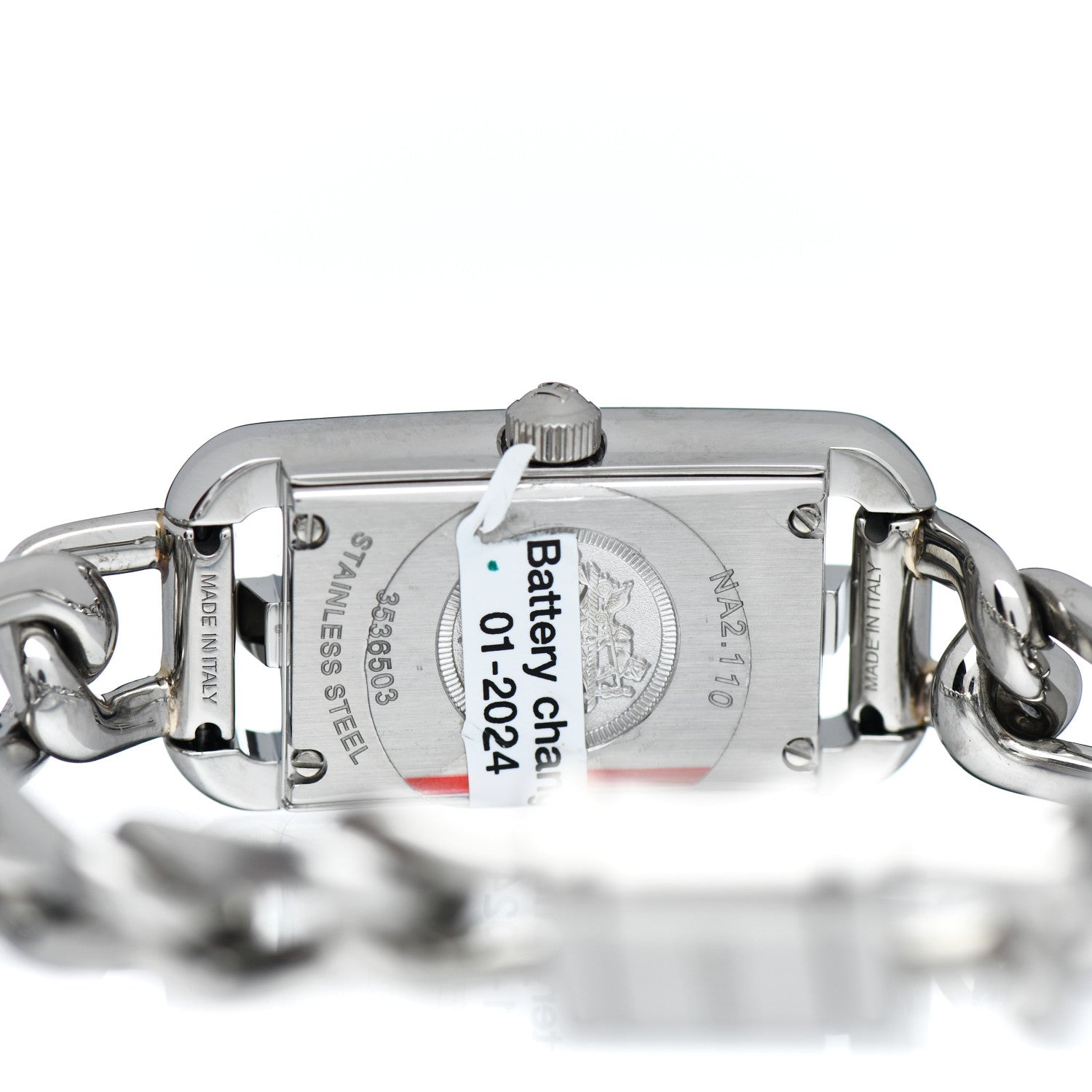 Hermes Stainless Steel 17mm Nantucket Quartz Watch 4 of 5
