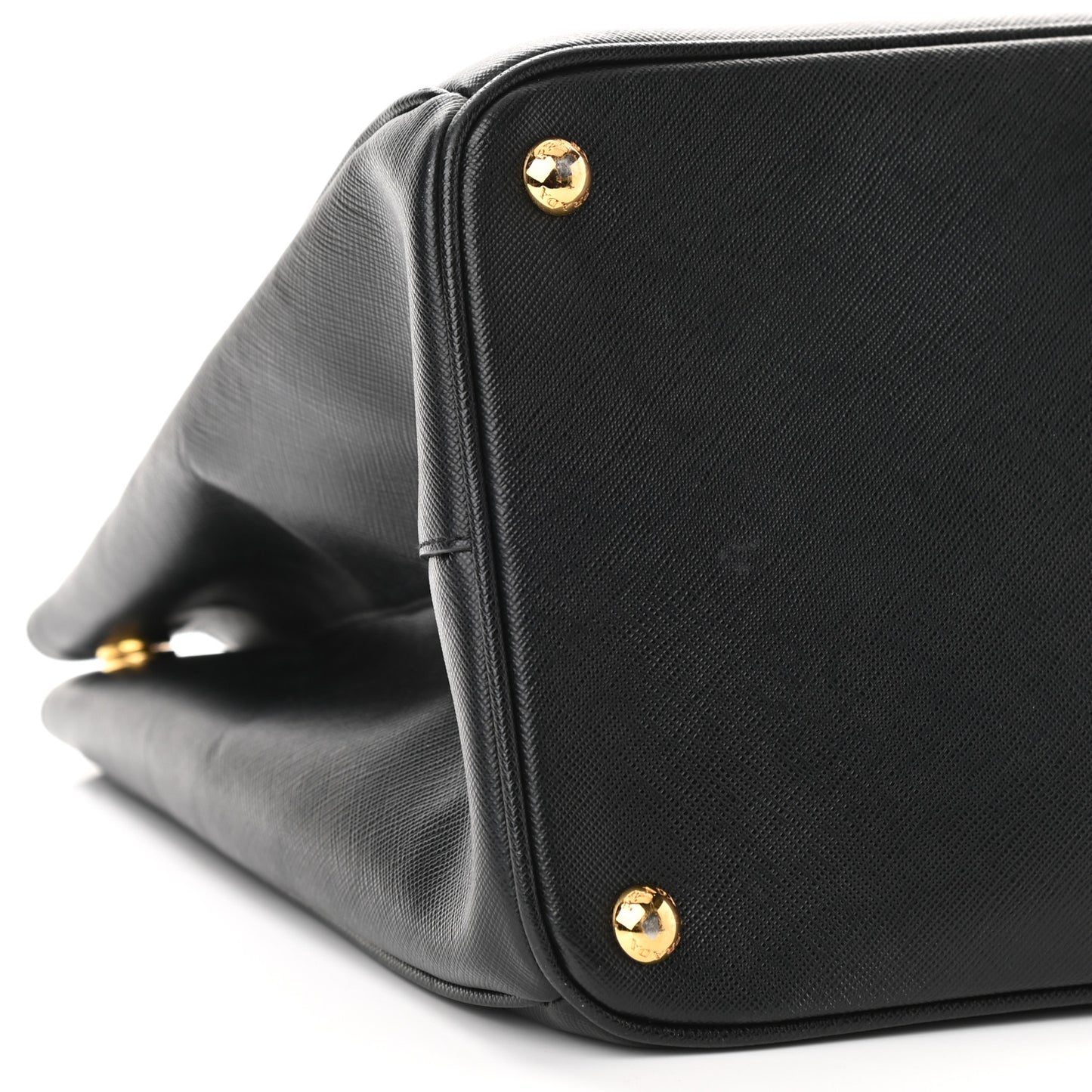Saffiano Lux Large Tote Black