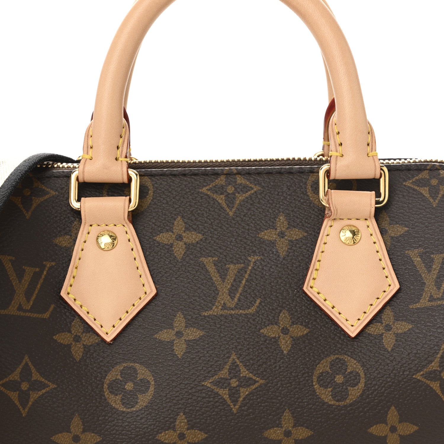 Louis Vuitton Monogram Speedy Bandouliere 20 Black 12 of 17