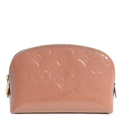 Louis Vuitton Vernis Cosmetic Pouch Rose Velours 1 of 7