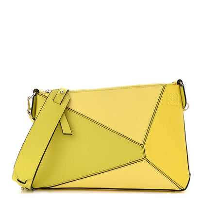 Loewe Calfskin Mini Puzzle Crossbody Bag Yellow 1 of 9