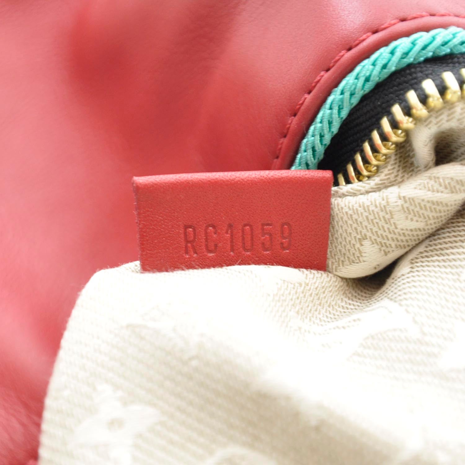 Louis Vuitton Safari Flight Bag Rouge 9 of 9