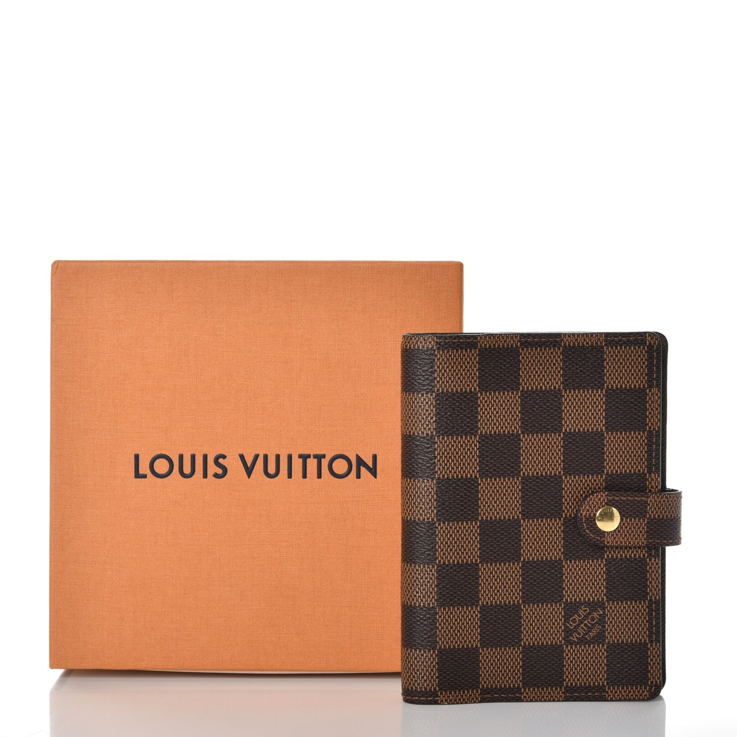 Damier Ebene Small Ring Agenda Cover