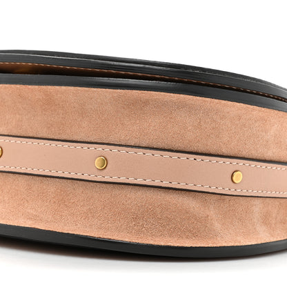 Chloe Calfskin Suede Small Nile Bracelet Bag Biscotti Beige 8 of 12
