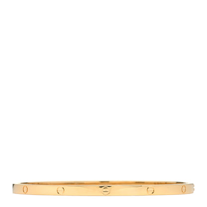 Cartier 18K Yellow Gold Small LOVE Bracelet 19 1 of 4