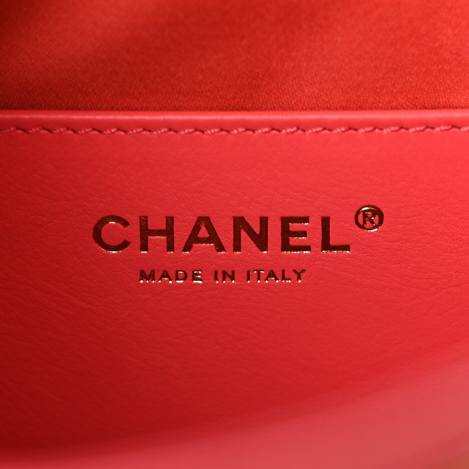 Chanel Caviar Quilted Mini Chanel 25 Handbag Coral 6 of 11