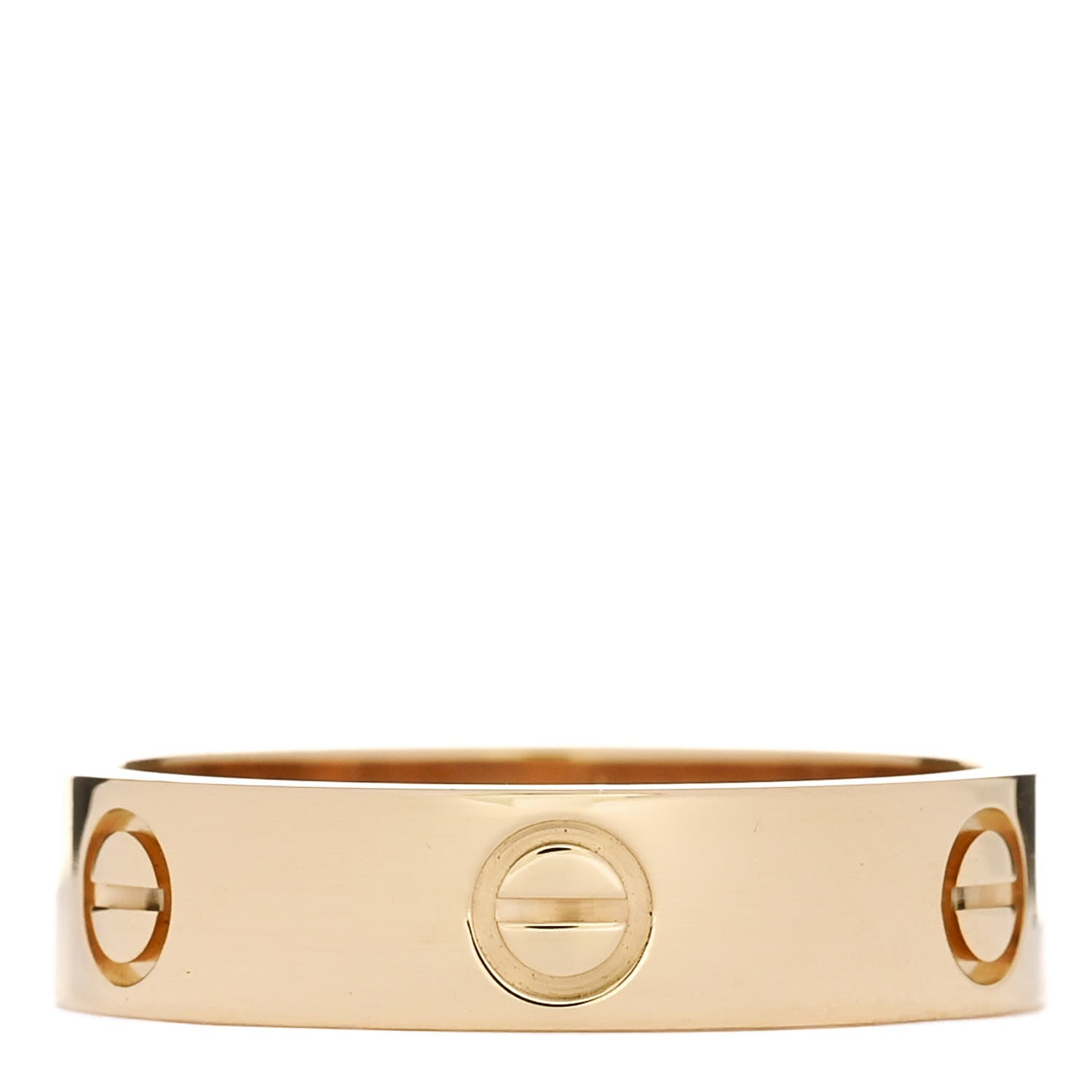 Cartier 18K Yellow Gold 5.5mm LOVE Ring 63 10.25 1 of 5