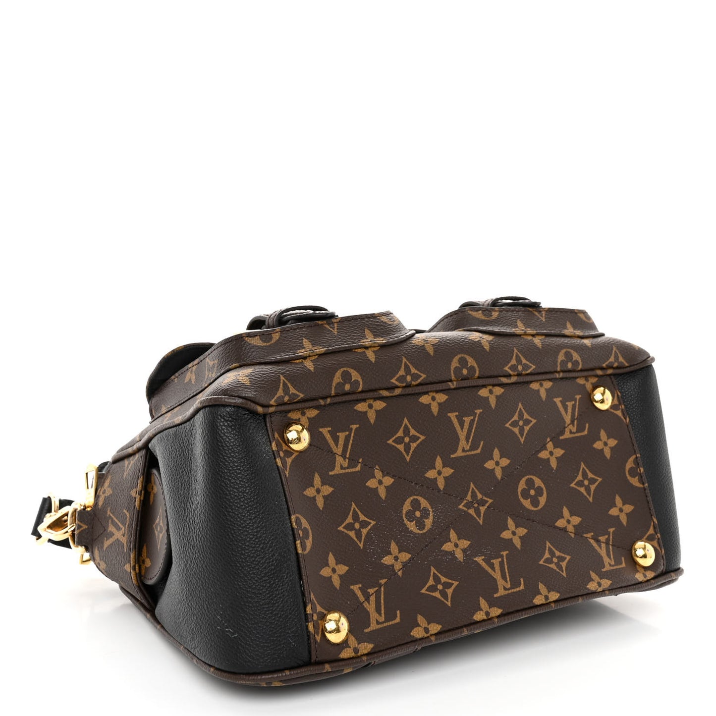 LOUIS VUITTON Monogram Manhattan NM Black