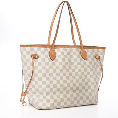 Louis Vuitton Damier Azur Neverfull MM 2 of 11