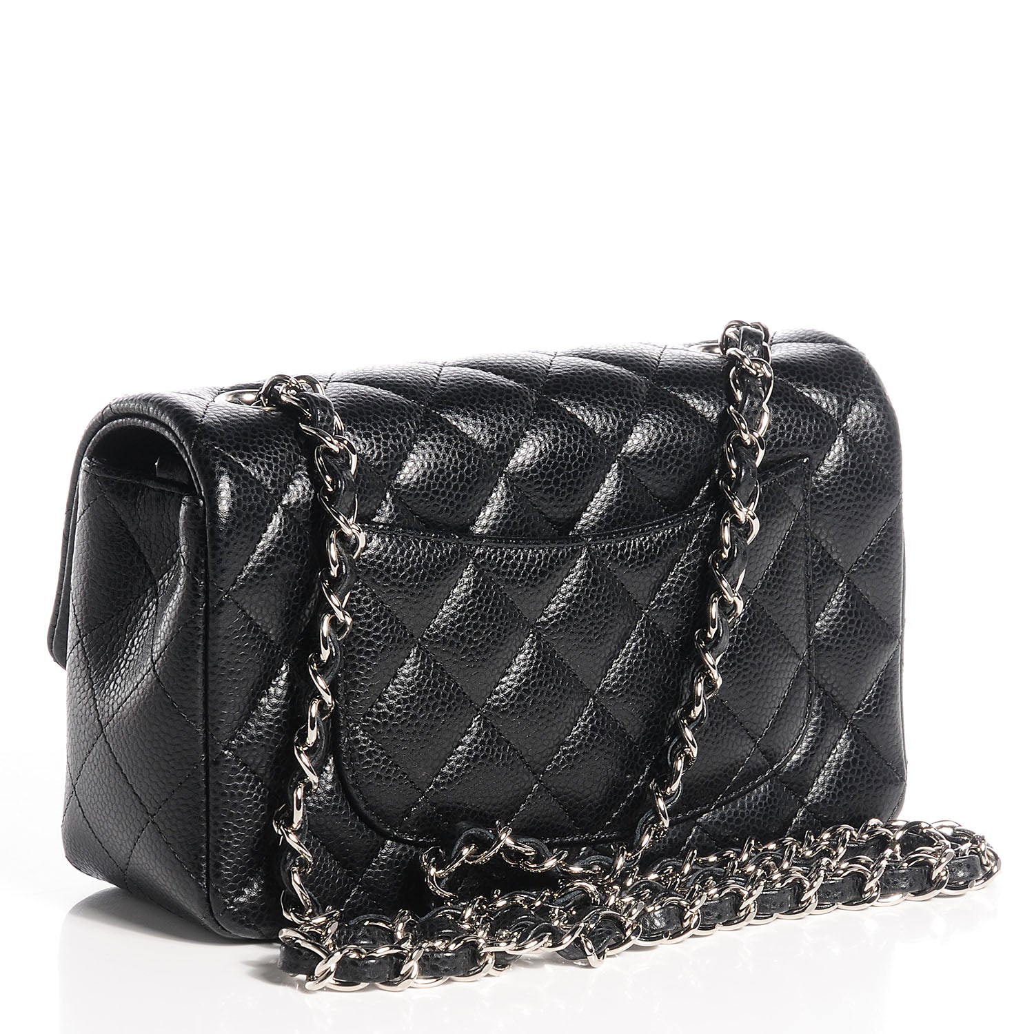 Chanel Caviar Quilted Mini Flap Black 3 of 8