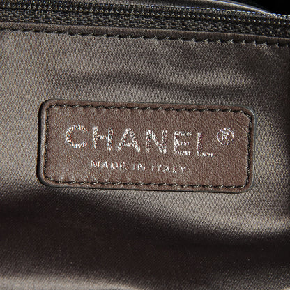 Chanel Satin Large Bow Bag Black 7 of 8