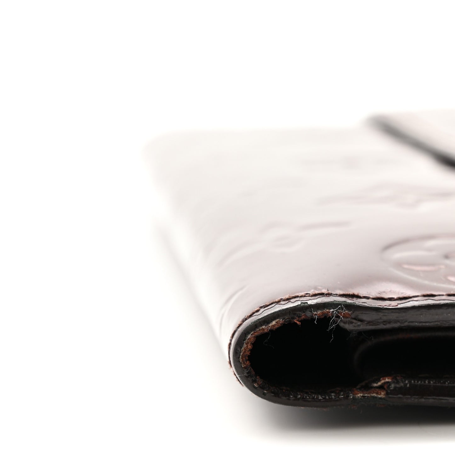 Vernis Porte Tresor International Wallet Amarante