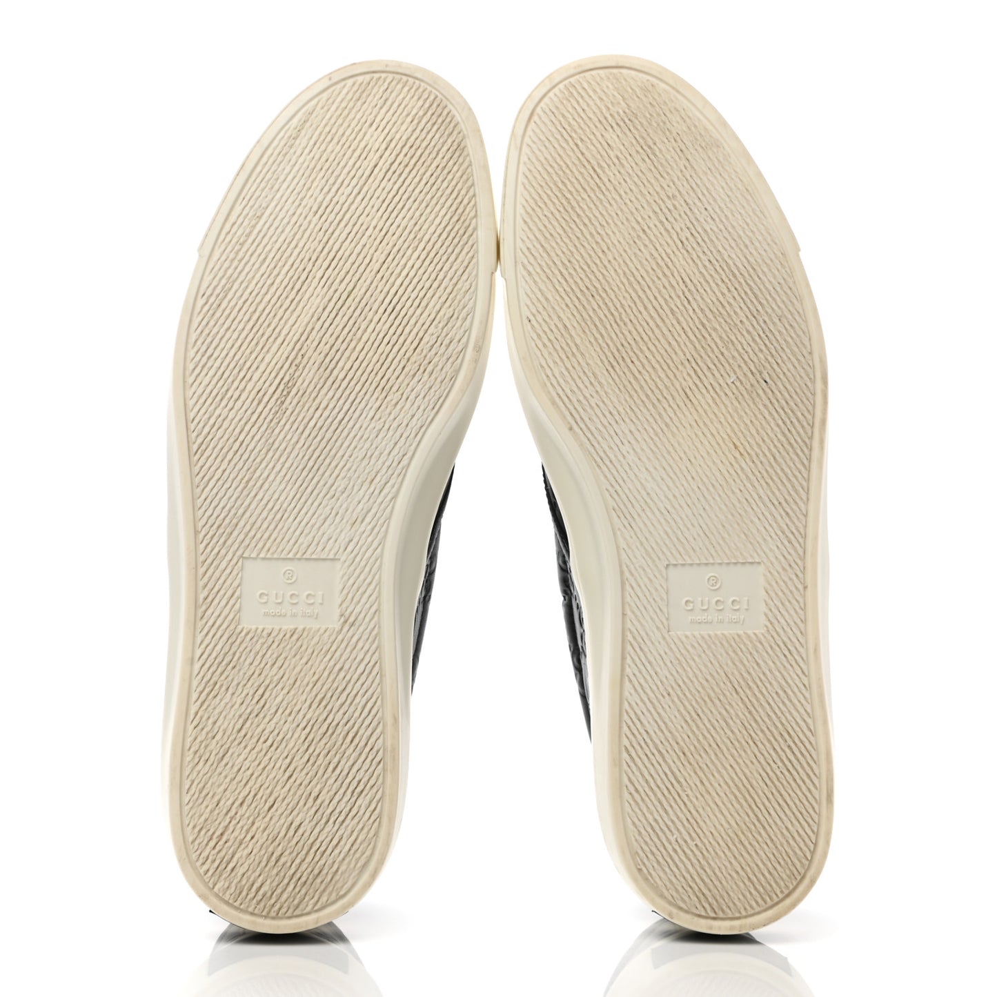 Guccissima Dublin Slip On Sneakers 37.5 Black