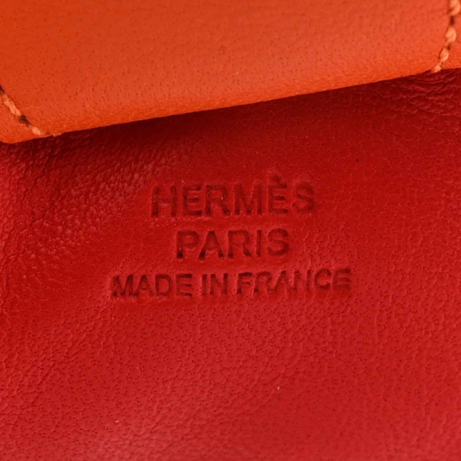 Hermes Milo Lambskin Grigri Rodeo Horse Bag Charm MM Rouge Rose Indien Jaipur Feu 3 of 6