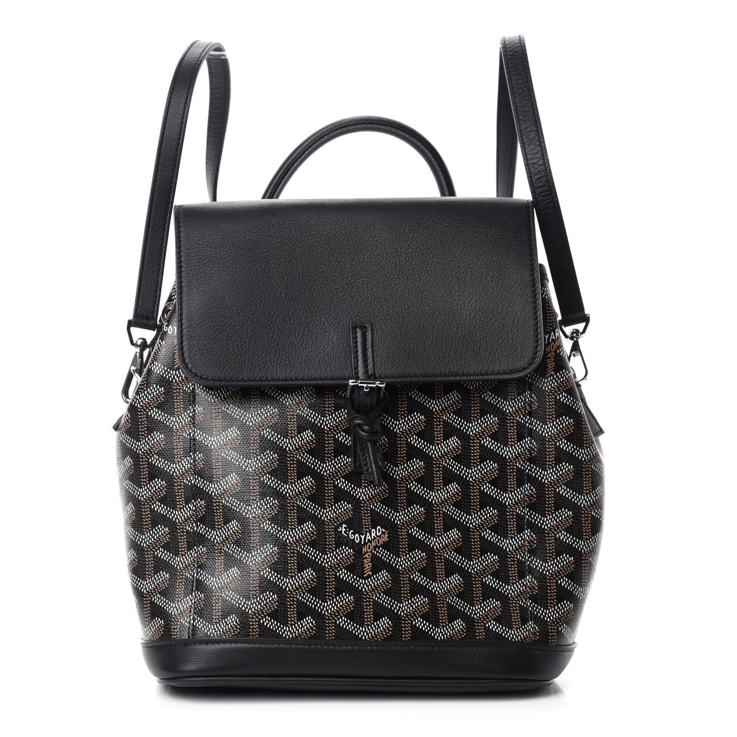 Goyard Goyardine Calfskin Mini Alpin Backpack Black 1 of 9