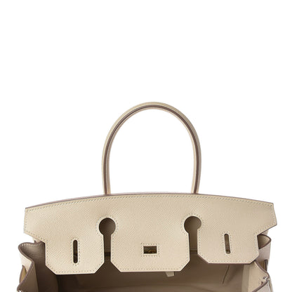 Hermes Epsom Birkin 30 Craie 12 of 37