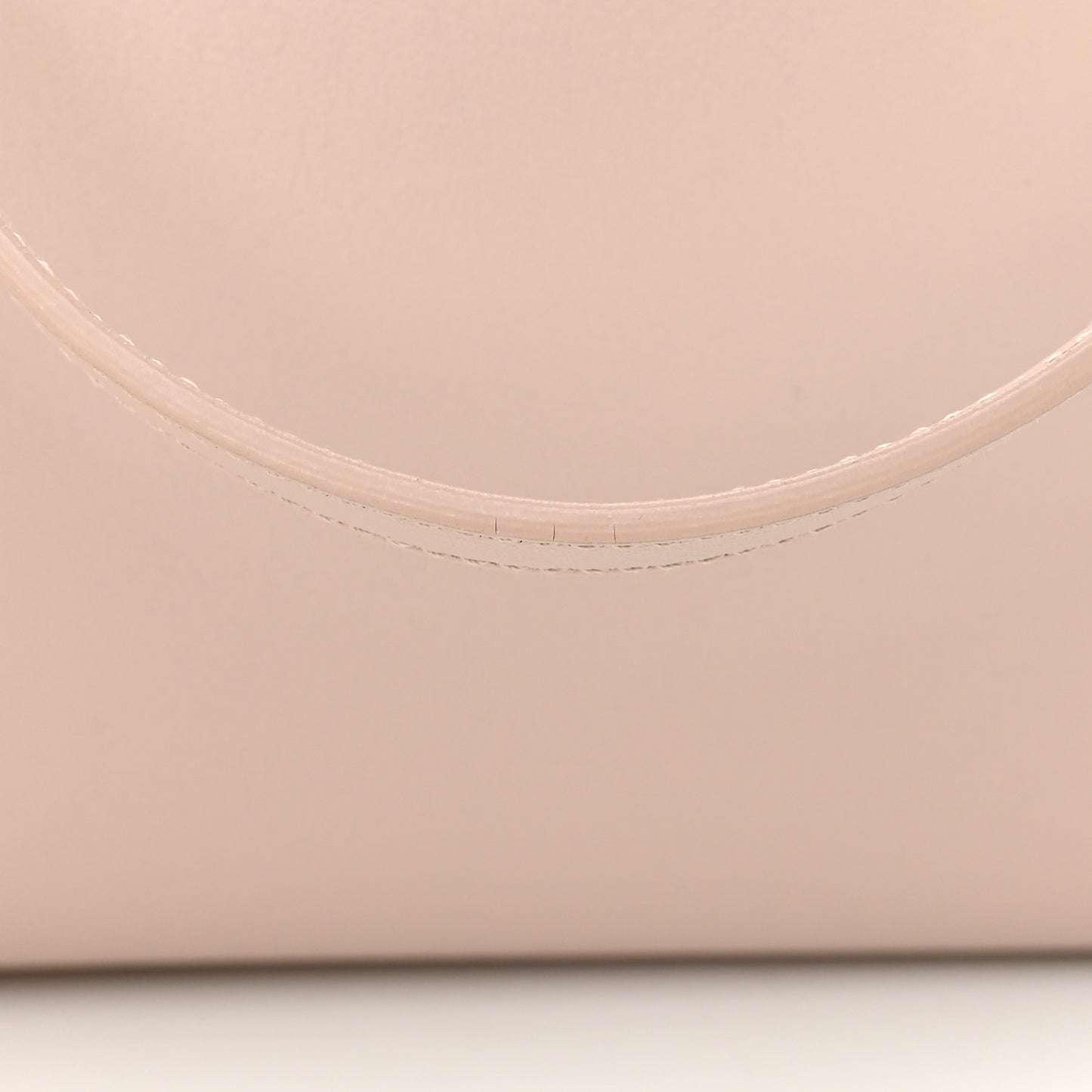 Calfskin Large Shopping Tote Pale Blush