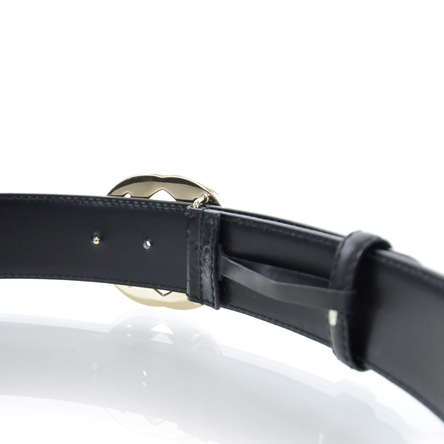 Gucci Guccissima GG Belt Black 85 34 5 of 6