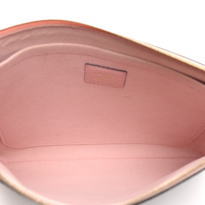 Louis Vuitton Damier Ebene Daily Pouch Rose Poudre 5 of 6