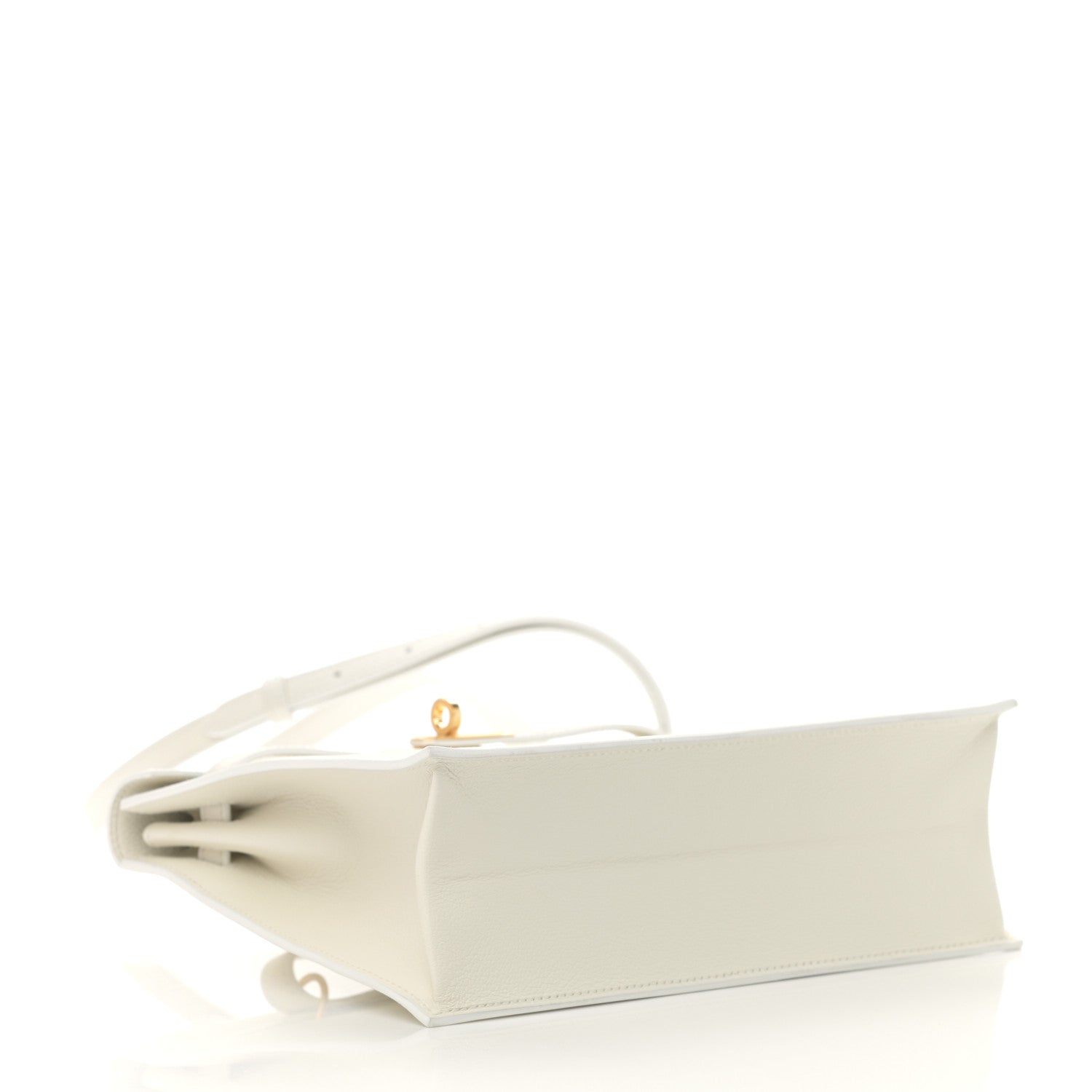 Hermes Evercolor Kelly Danse II Belt Bag White 4 of 11