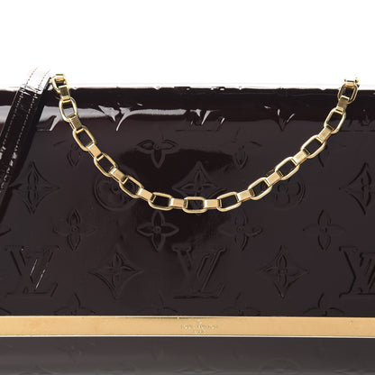 Louis Vuitton Vernis Ana Clutch Amarante 10 of 10