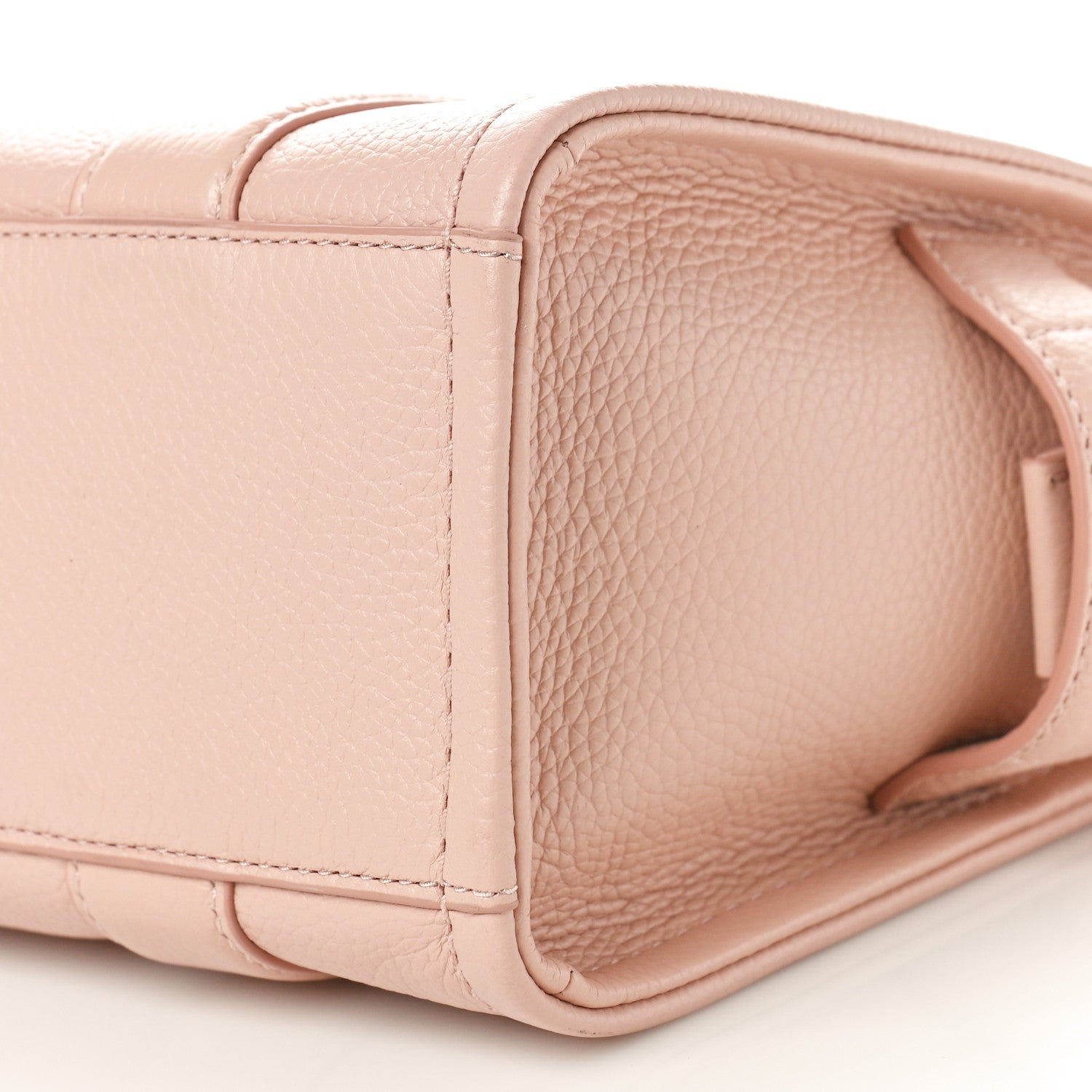 Marc Jacobs Grained Calfskin Small The Tote Bag Rose Dust 9 of 10