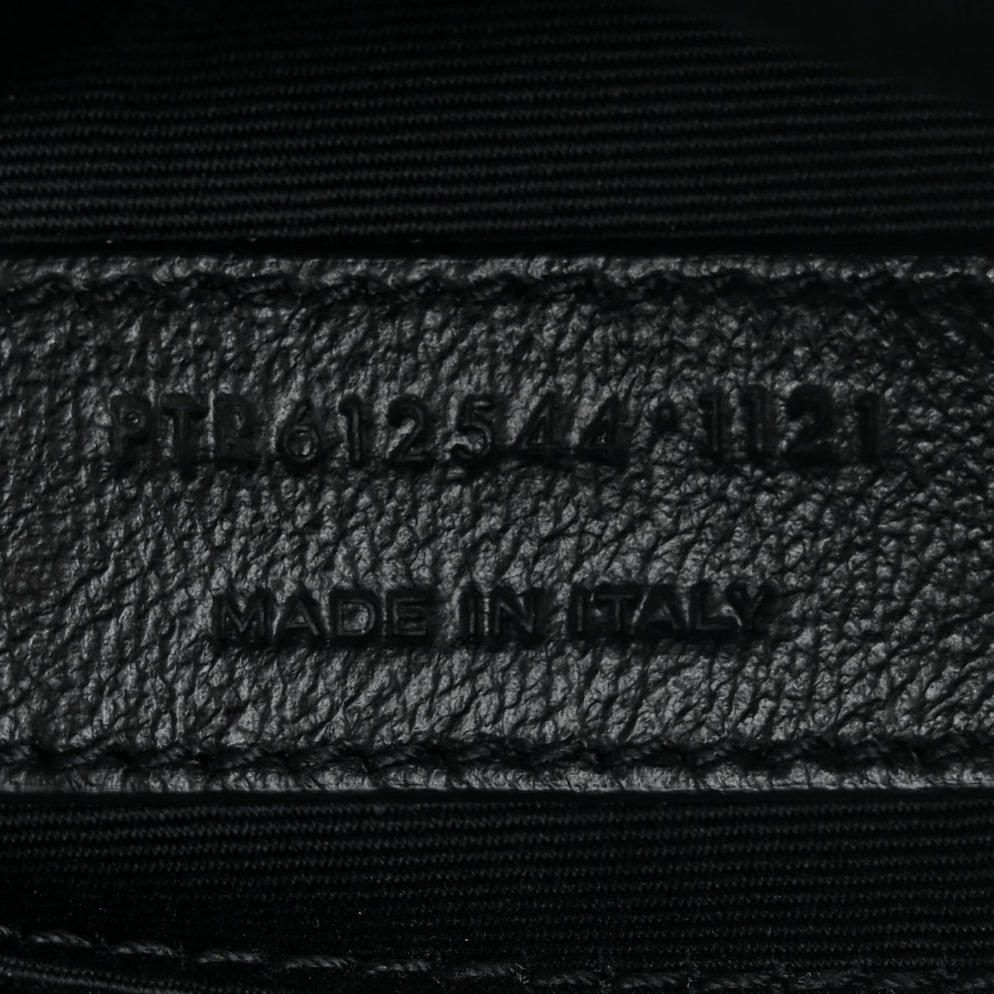 Calfskin Matelasse Monogram Monochrome Lou Camera Bag Black