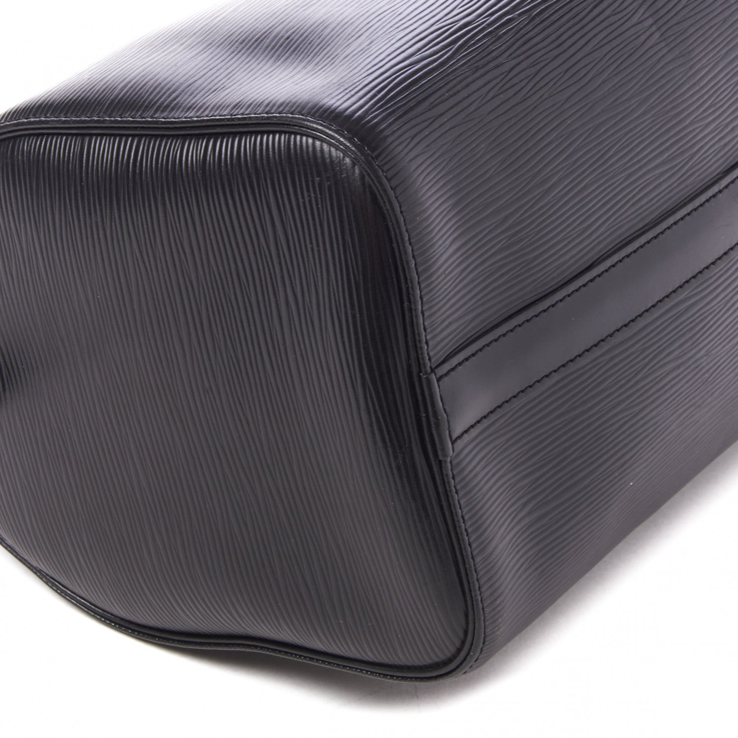Louis Vuitton Epi Speedy 25 Black 5 of 9