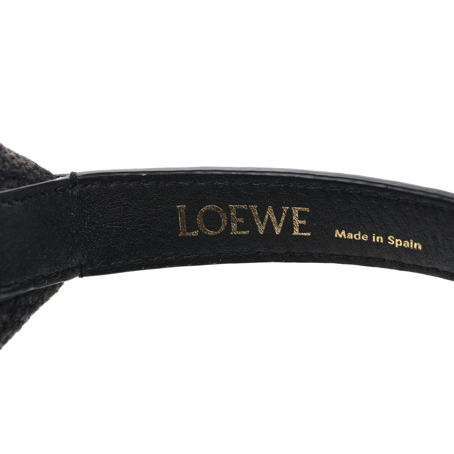 Loewe Jacquard Anagram Calfskin Small Cubi Bag Anthracite Black 11 of 11