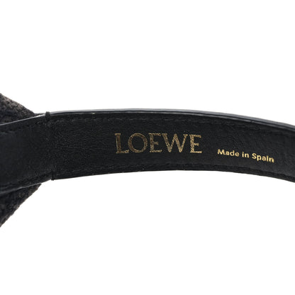 Loewe Jacquard Anagram Calfskin Small Cubi Bag Anthracite Black 11 of 11