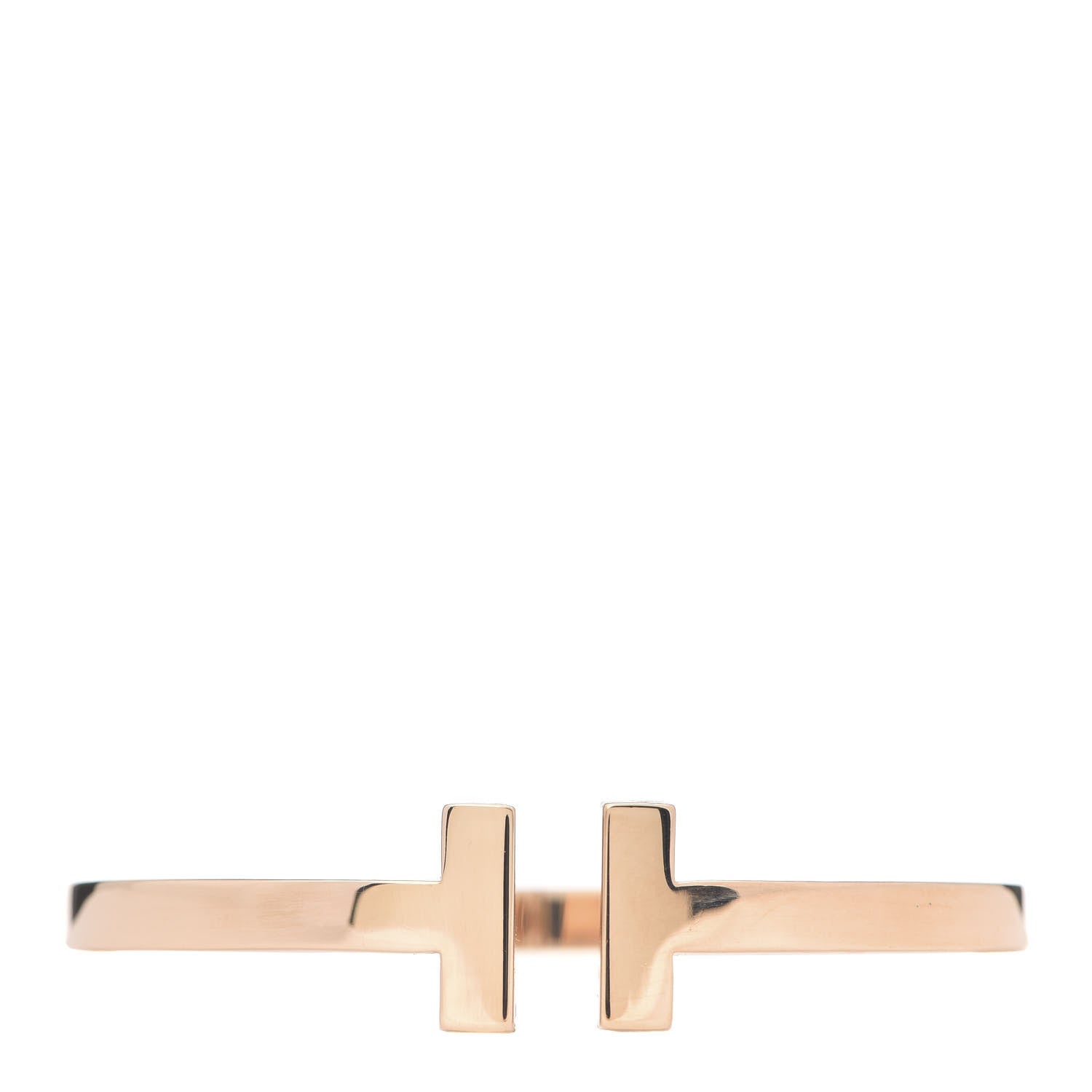 Tiffany 18K Rose Gold T Square Bracelet 1 of 4