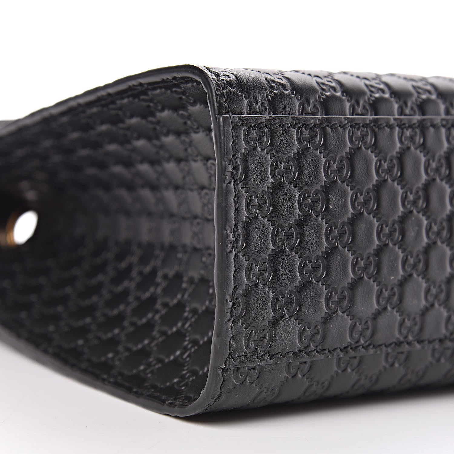 Gucci Microguccissima Medium Emily Chain Shoulder Bag Black 5 of 10