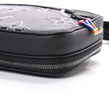 Louis Vuitton Calfskin Monogram 2054 Capsule Expandable Messenger Grey Black 10 of 10