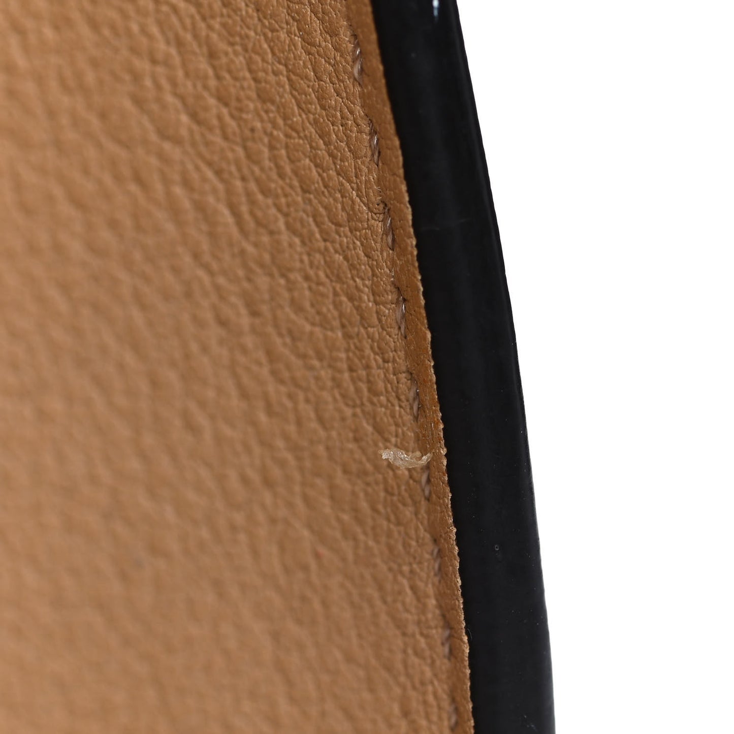 Calfskin Shearling Petite 3Jours Tote Tan